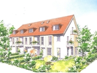 Wohnimmobilie Kauf Reihenhaus Neubau - Großzügiges REH mit sonnigem Grundstücksanteil