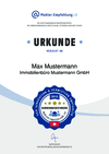 Urkunde 2020